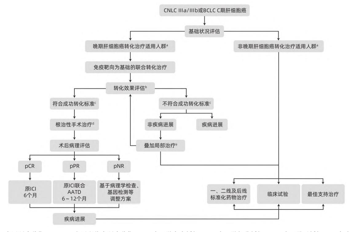 【肝细胞癌转化治疗临床路径图】