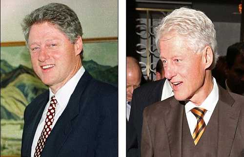 克林顿因病吃素两年后身形暴瘦 减重数十斤