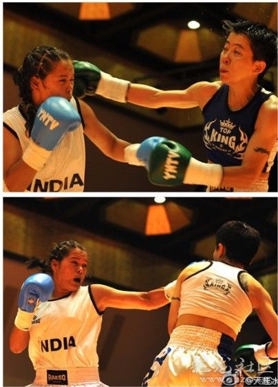 太彪悍了！昆明女护士李云婷在拳击赛中ko印度女选手