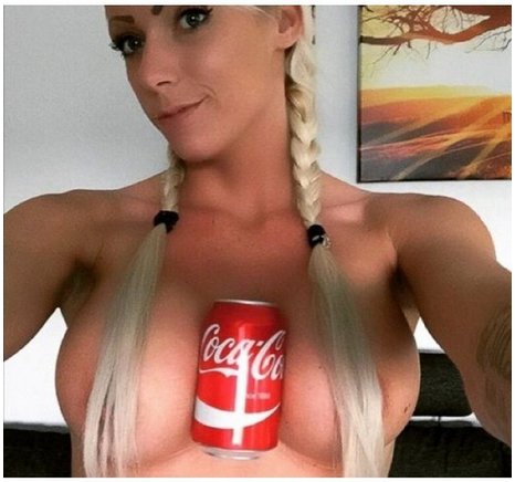 另类乳腺癌宣传：「胸夹可乐」大挑战