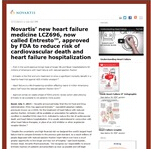 心脏病重大里程碑！诺华心衰药Entresto（LCZ696）获FDA批准！