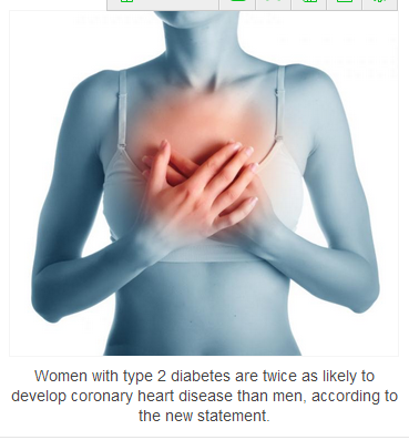 Circulation：2-型糖尿病患者中，女性比男性更容易出现<font color="red">心血管</font>疾病！