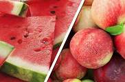 西瓜和桃子可以一起吃，多吃瓜好处多多！