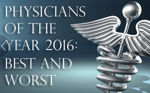 <font color="red">Medscape</font>：2016年度最佳医生Top11