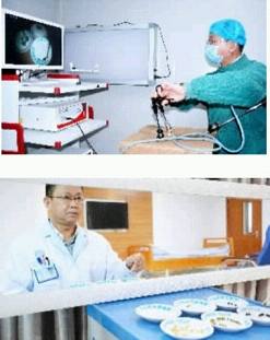 外科医生苦练手指：夹上千绿豆 老婆梳妆台当手术台