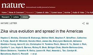Nature：同日三篇重磅研究同时揭开寨卡病毒的美洲<font color="red">传播</font>之谜