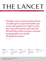 【盘点】Lancet杂志7月15日<font color="red">文章</font>一览