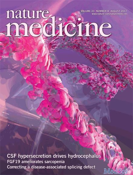 【盘点】Nature Medicine 8月刊研究精选