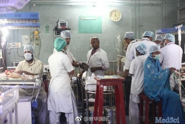 印度一所医院或因供氧中断而致30名儿童丧生