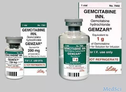 礼来公司修订细胞周期特异性抗肿瘤药GEMZAR的说明书