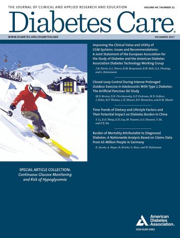 【盘点】Diabetes Care 12月刊重要研究汇总