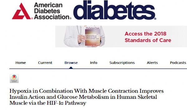 <font color="red">Diabetes</font>：运动改善血糖又添新证据
