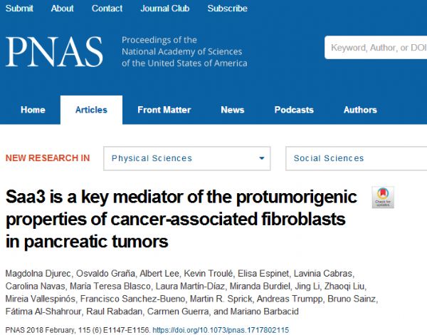 PNAS：科学家们有望开发出根治胰腺癌的新型疗法