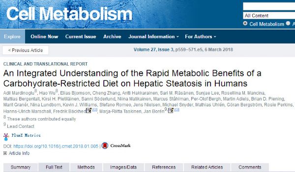 Cell Metab：这么吃能改变肠道菌群！还能降低肝脏脂肪！