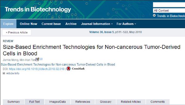 Trends Biotechnol：新型肿瘤细胞富集系统，让循环肿瘤细胞无处可逃！