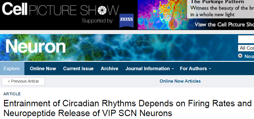 Neuron：掌管人体时差的万能秘钥是？控制它，攻克时差易如反掌