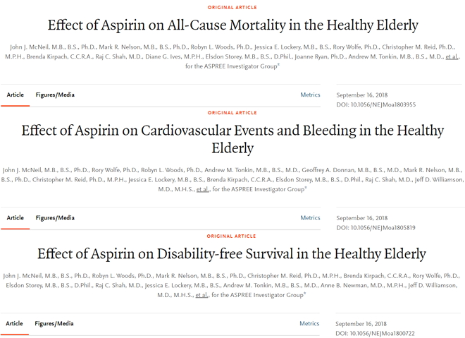 每日低<font color="red">剂量</font>服用阿司匹林，并不会延长寿命