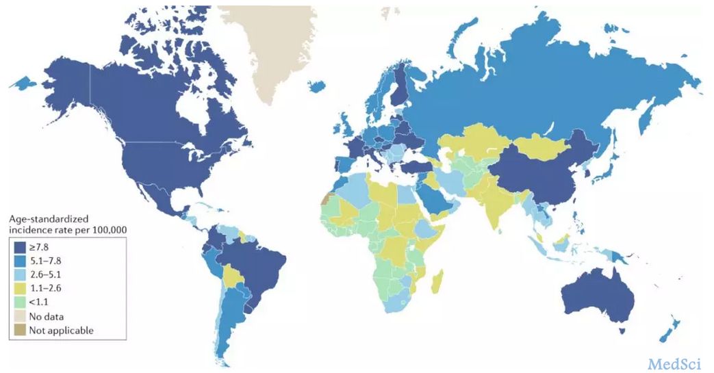 全球甲状腺癌数据，不要错过这篇综述！
