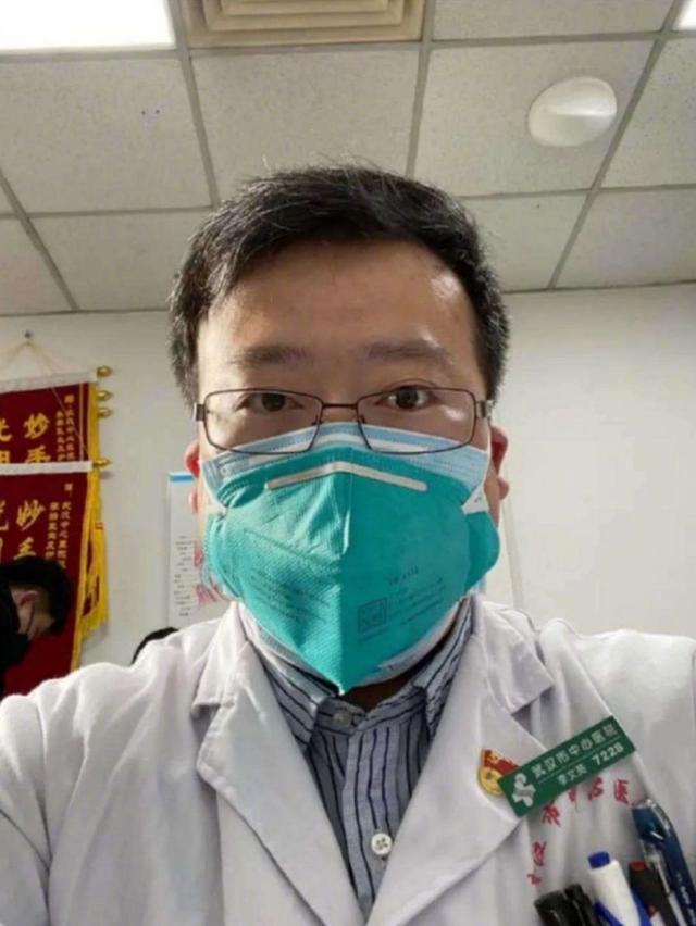疫情“吹哨人”李文亮医生因新冠肺炎，不幸病逝