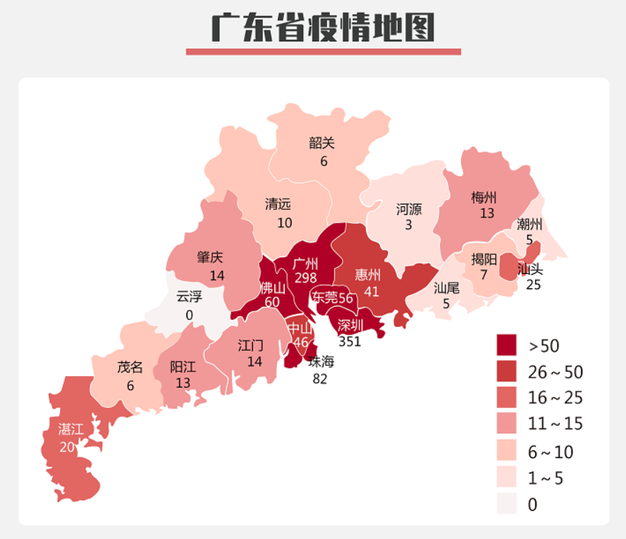 广东省新增新冠肺炎确诊病例57例 累计1075例