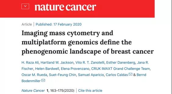 Nat Cancer：乳腺癌精准分型，基因组+生物标志物共定位